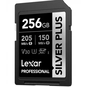 Flash-Speicher Lexar 256 GB UHS-I SDXC SilverP