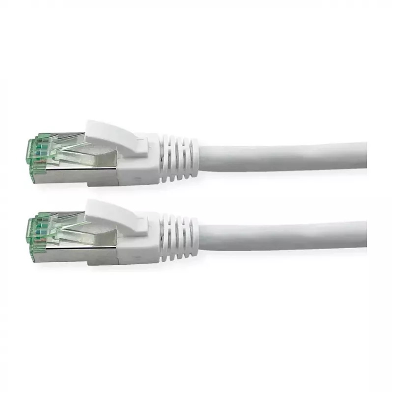 ROLINE RM Patchkabel Cat.6A S/FTP (PiMF), weiß, 3 m