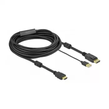 HDMI-zu-DisplayPort-Kabel DeLOCK 85967 4K 30 Hz 7 m