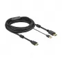 HDMI-zu-DisplayPort-Kabel DeLOCK 85967 4K 30 Hz 7 m