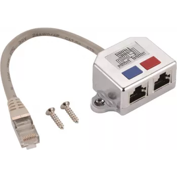 helos T-Adapter Cat 5e ISDN 0,15 m