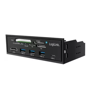 Kartenleser LogiLink UA0341 SATA Intern Schwarz