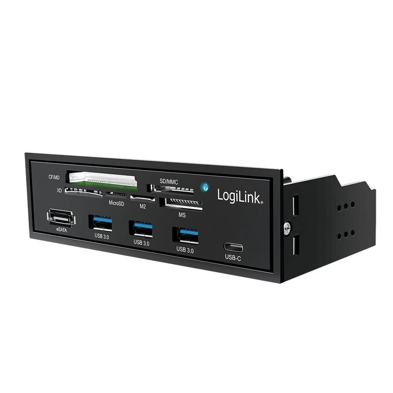 Kartenleser LogiLink UA0341 SATA Intern Schwarz