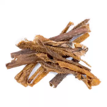 Hundeleckerli BULT Lammpansen 100 g — einkomponentiger getrockneter Natur-Snack, Monoprotein, 65,8 % Protein