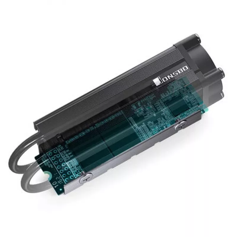 M.2 SSD Kühler Jonsbo M.2-7 Schwarz — passiver Kühlkörper für M.2-Laufwerke, flaches Aluminium-Design