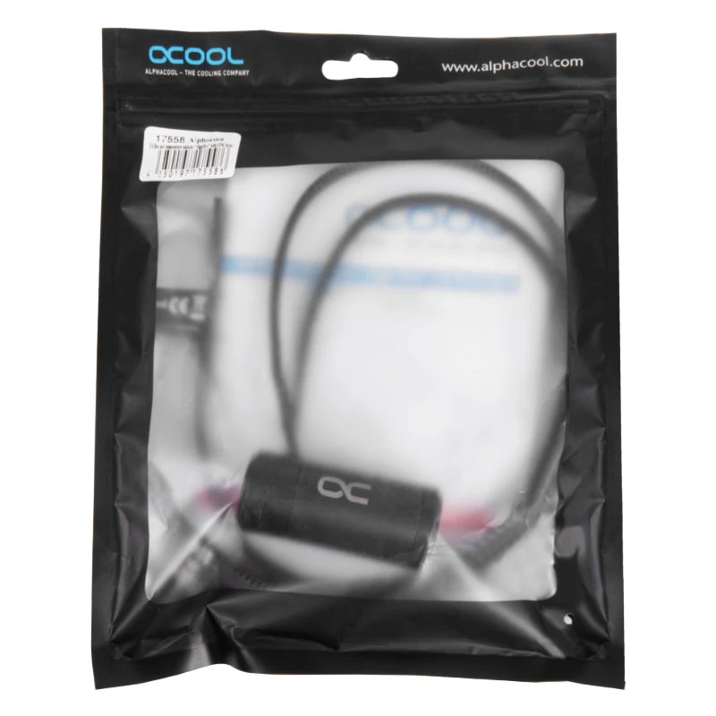 Durchflussanzeiger Alphacool 17558 Acetal Schwarz 58 mm