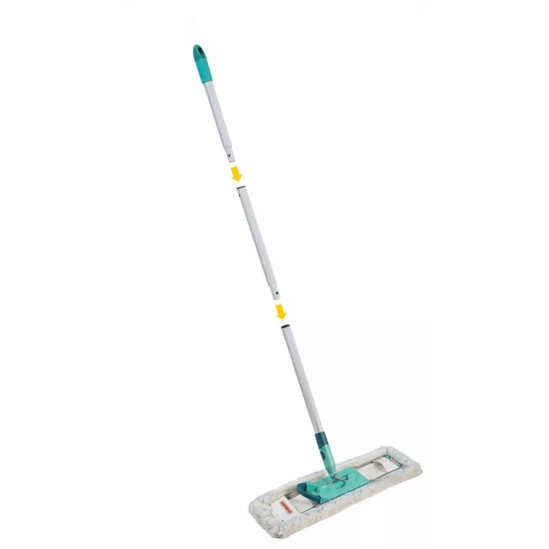 Leifheit Bodenwischset Staubwischer Reinigungswerkzeug Professional XL Grün mit Wagen 55096