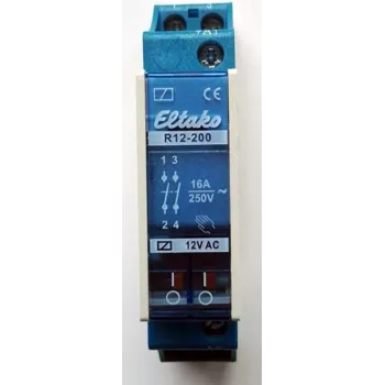Eltako Electronics Schaltrelais für Reiheneinbau 2S 16A R12-200-12V (22200011)