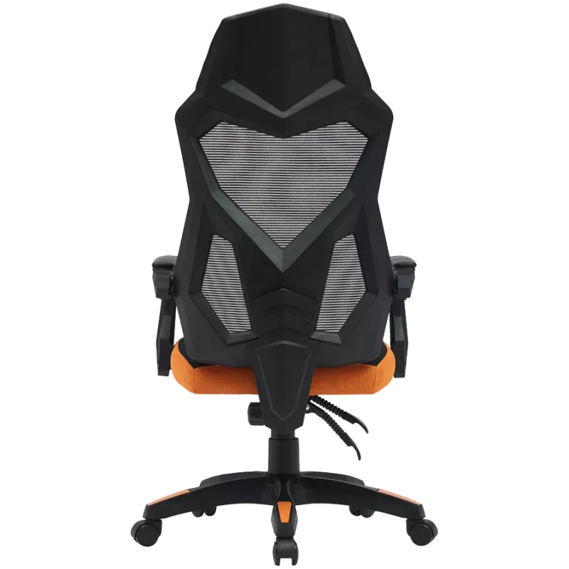Gaming-Stuhl CANYON Wave MCH02 — Mesh-Rückenlehne, ergonomisches Design, schwarz/orange