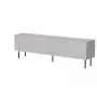TV-Schrank Cama LUCCA 4D 200x40x59 cm, Cashmere-Finish, graue Spanplatten-Abdeckung