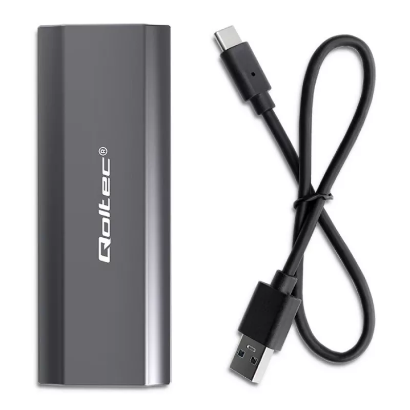 Obudowa | kieszeñ NV2271 na dysk M.2 SSD | SATA | NVMe | USB-C | 2TB