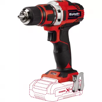 Einhell TE-CD 18/40 Li-Solo 1500 U/min Schnellspannbohrfutter 1,1 kg Schwarz, Rot