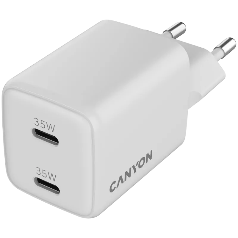 Ladegerät Canyon CU35CC Indoor AC kabelloses Schnellladen für Laptop Smartphone Tablet
