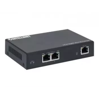 Netzwerksender Intellinet 2-Port Gigabit Ultra PoE Extender