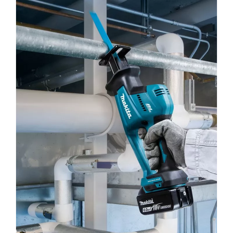 Makita DJR189Z Akku-Säbelsäge 18 V schwarz, blau