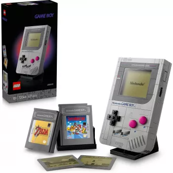 LEGO Retro-Design-Bausatz Game Boy 72046 – detailliertes Modellnachbildung, Ausstellungsständer