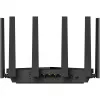 Tisch-Router Cudy WR11000 — Tri‑Band 2,4/5/6 GHz, Wi‑Fi 7, 4× 2,5 Gigabit LAN, 5765 Mbit/s pro 6‑GHz‑Band, 512 MB RAM