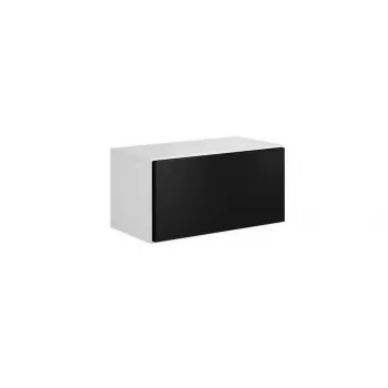Cama geschlossener Aufbewahrungsschrank ROCO RO3 75/37/39 weiß/weiß/schwarz