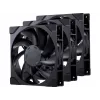 Phanteks M25 Gen2 140mm PWM Gehäuselüfter - 3er-Pack, Schwarz