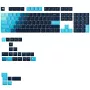 Keycaps GLORIOUS GPBT Gradient Celestial Ice – ANSI-Layout, PBT-Farbsublimations-Keycap-Set