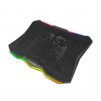 Laptop-Kühlpad ESPERANZA EGC110 für 17 Zoll (43,2 cm), 1 Lüfter 18 cm, 800 U/min, 63 CFM, USB 2.0, schwarz
