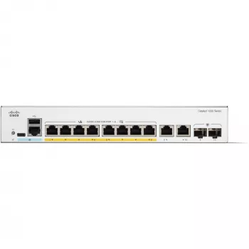 CISCO Catalyst 1200 8-Port Switch / PoE+ mit 120W Leistungsbudget / 2 x 1G SFP Uplinks (C1200-8FP-2G)