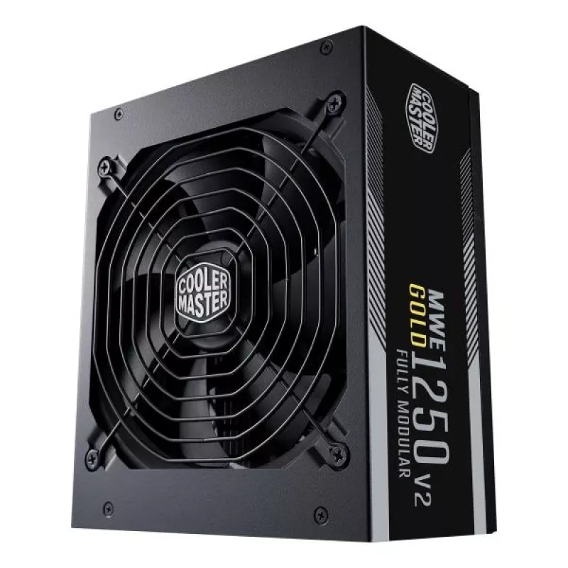 Cooler Master MPE-C501-AFCAG-EU MWE Gold V2, ATX 1250W, RTX Ready, Modular, 140mm, Schwarz