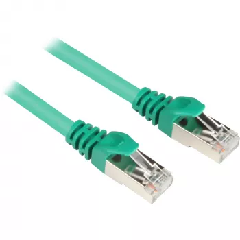 Patchkabel RJ45 Stecker > RJ45 Stecker CAT.6 S/FTP (Grün, 1,5 Meter)