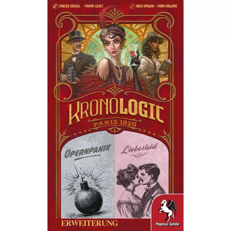 Kronologic - Paris1920: Liebesleid & Opernpanik, Brettspiel-Erweiterung