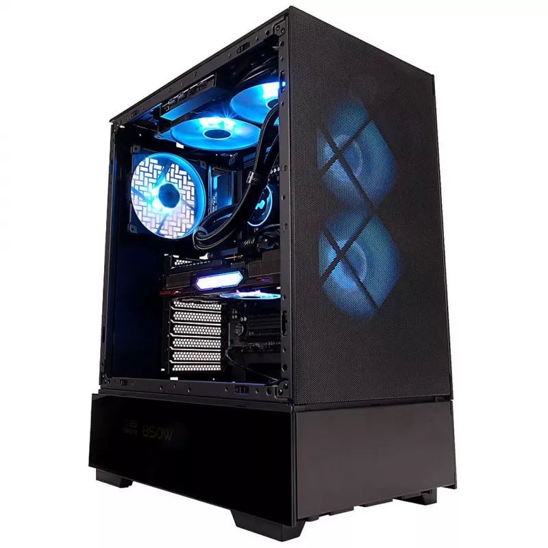 InWin Modfree Base Big-Tower Tempered Glass - Schwarz