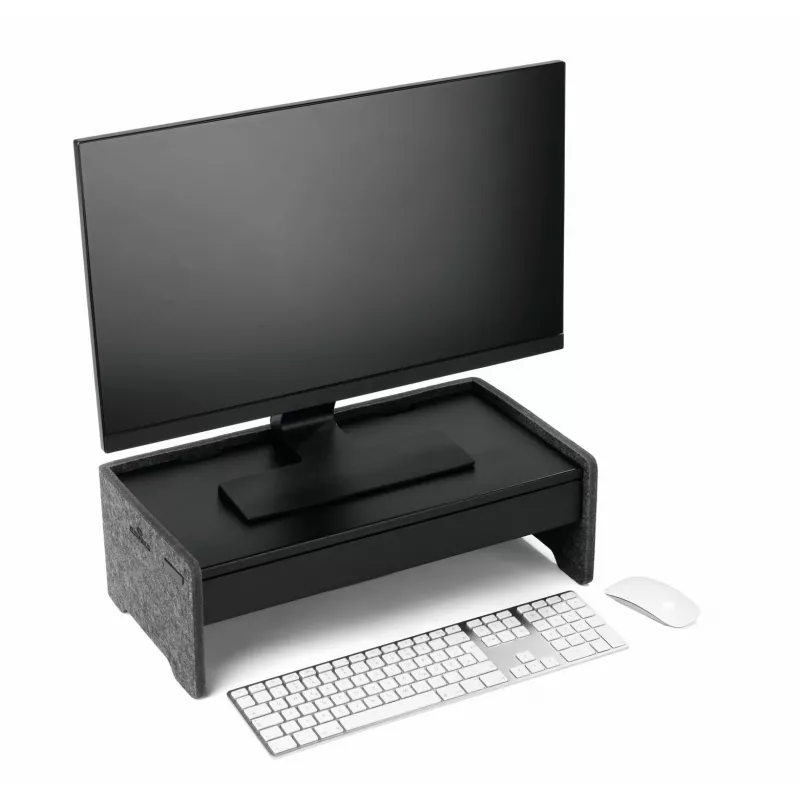 Schublade Durable 508201 Monitorhalterungs-Zubehör Schwarz Metall 468 mm Breite 221 mm Tiefe 53 mm Höhe