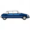 Citroen DS 21 Pallas 1968, Konstruktionsspielzeug Maßstab 1:12