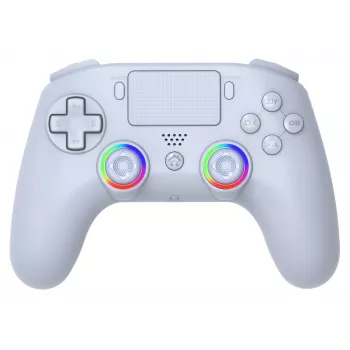 Kabelloser LED-Controller SUBSONIC SA5639-2 — für PS4 und PC, weiß, kabellose Verbindung
