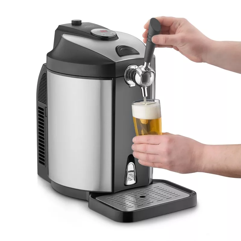 Caso | Bierausschank | BeerMaster | Freistehend | Edelstahl/Schwarz