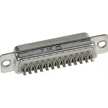 Harting D-SUB Stiftleiste 180 ° Polzahl: 15 Lötkelch 09 67 015 5615 1 Stück (09 67 015 5615)