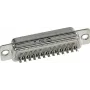 Harting D-SUB Stiftleiste 180 ° Polzahl: 15 Lötkelch 09 67 015 5615 1 Stück (09 67 015 5615)