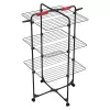 Wandmontierter Wäschetrockner VILEDA Mixer 3 Ultimate — Stahl, 30 m Trockenfläche, klappbar, Rollen, 131×93×71 cm