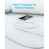 USB-Kabel Anker 322 1,8 m USB A USB C Weiß