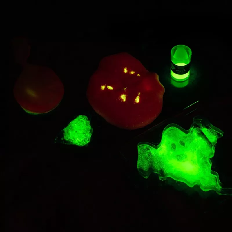 Wissenschaftsbaukasten Liscianigiochi Crazy Science Schleim im Dunkeln 304-PL89239 — Experimentierset mit im Dunkeln leuchtendem Schleim