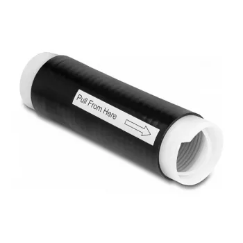 Kaltschrumpfschlauch DeLOCK 20861 35 mm x 130 mm schwarz Silikon 2 Stück