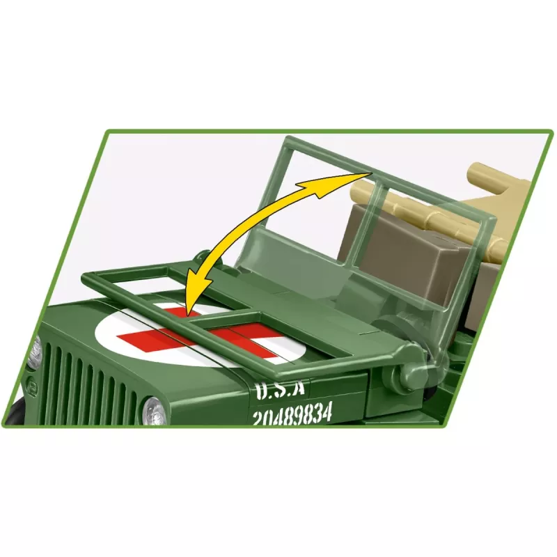 Bausteine COBI Medical Willys MB 130 Teile 6 Jahre