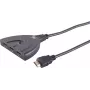 HDMI-Umschalter ShiverPeaks 05-02001 — 3 Eingänge, 1 Ausgang, 4K2K-Unterstützung