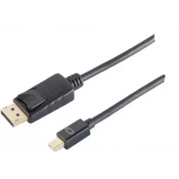 DisplayPort-Kabel ShiverPeaks BS10-52035 2 m Mini DisplayPort Schwarz