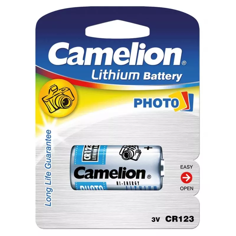Camelion CR123A-BP1 Lithium 1300mAh 3V