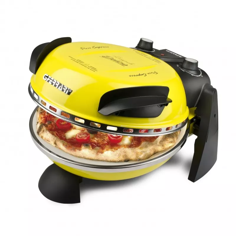 G3 Ferrari Delizia Pizzamaker/-ofen 1 Pizza 1200 W Schwarz, Gelb