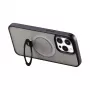 Magnetische Schutzhülle Joyroom JR-BP004 für iPhone 15 Pro, schwarz, schlankes Profil, MagSafe-kompatible Magnete