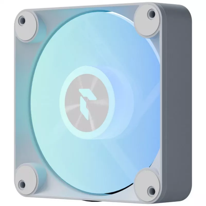 Gehäuselüfter APNX FP1-RQ 120 PWM ARGB-WT 120mm, PWM-Steuerung, ARGB weißer Rahmen