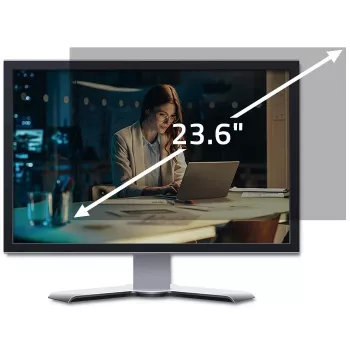 Display-Privatsphärenfilter Qoltec 51058 59,9 cm (23,6 Zoll) Monitor