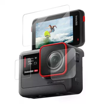 Tempered Glass Screen Protector Telesin S6-FLM-02-TIS for Insta360 Ace Pro Ace — Modell S6-FLM-02-TIS