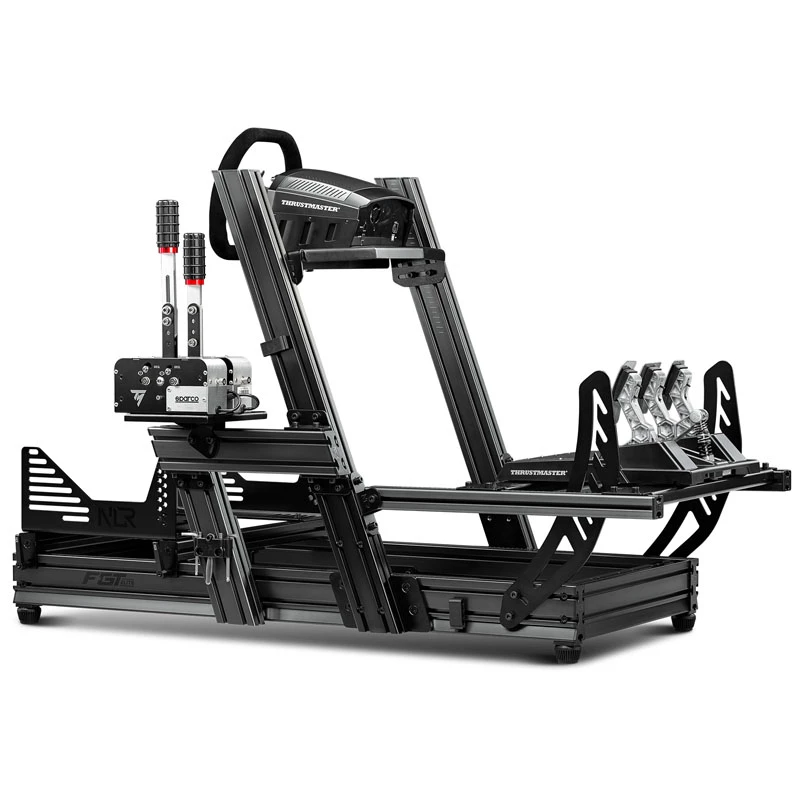 Next Level Racing F-GT Elite Aluminum Simulator Cockpit - Wheel Plate Edition